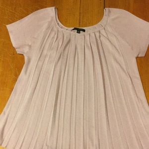 2/$10 Banana Republic dusty rose scoop neck sweater